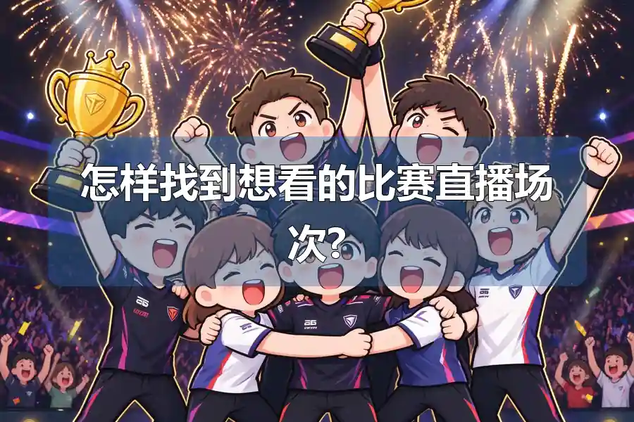 怎样找到想看的比赛直播场次?